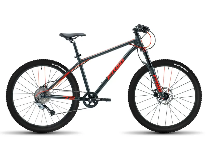 Frog MTB 72 - Metallic Grey Neon Red